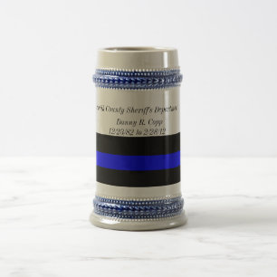 LEO retirement stein