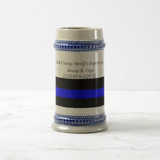 LEO retirement stein