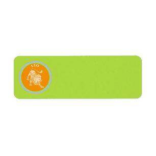 Leo Return Address Label