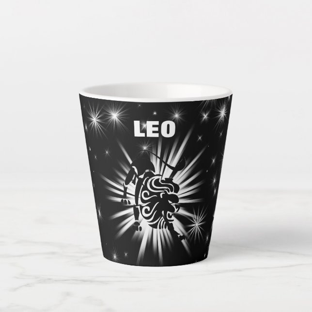 Leo sign latte mug (Front)