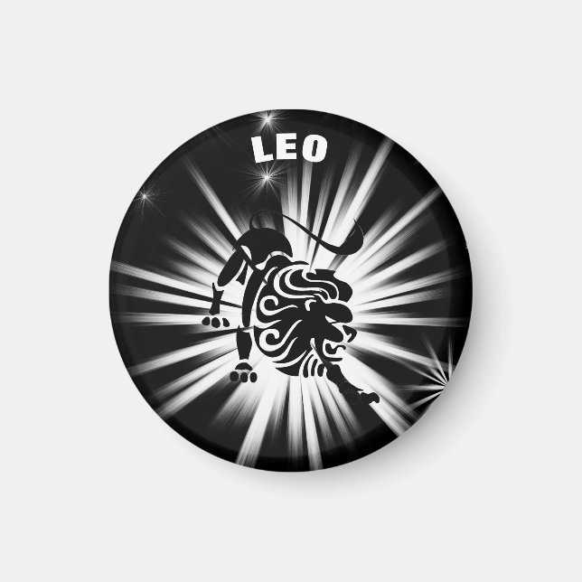 Leo sign magnet (Front)