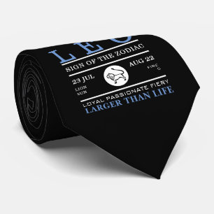 Leo Sign of the Zodiac, Astrological Tie