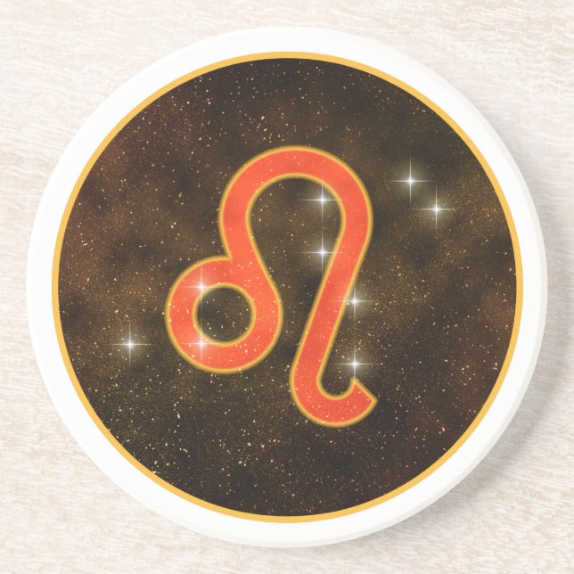 Leo Stars Coaster (Front)