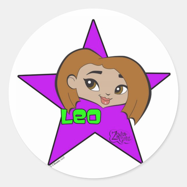 Leo Stickers (Front)