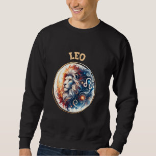 Leo Symbol Horoscope Zodiac Sign Loves Astrology L Sweatshirt
