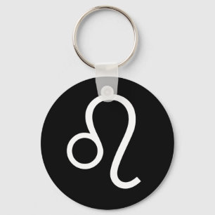 Leo Symbol Keychain