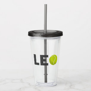 Leo Tennis Acrylic Tumbler