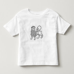Leo (the Lion) an illustration from the 'Poeticon Toddler T-shirt