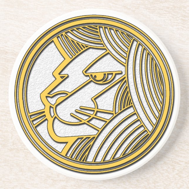 Leo the Lion Coaster (Front)
