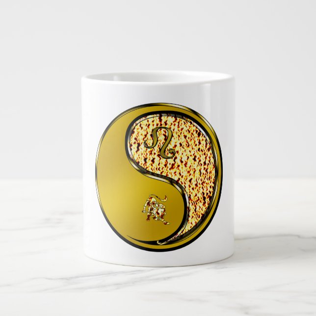 Leo the Lion Large Coffee Mug (Front)