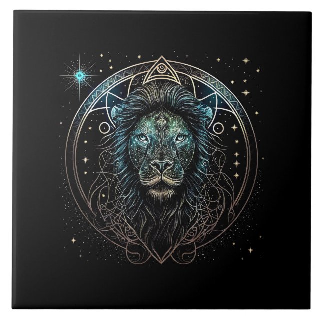 Leo the Lion Tile (Front)