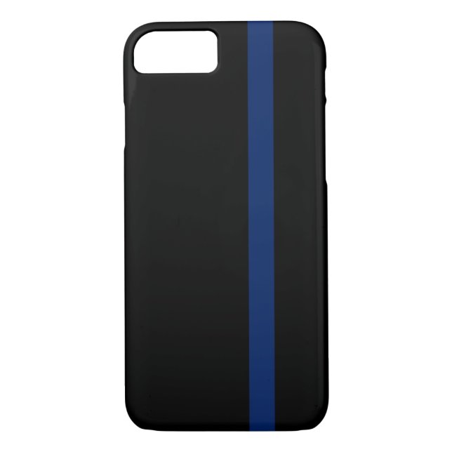 LEO Thin Blue Line Case-Mate iPhone Case (Back)