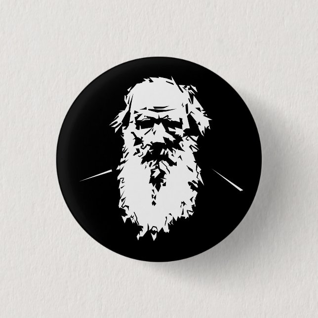 Leo Tolstoy - portrait 1 Inch Round Button (Front)