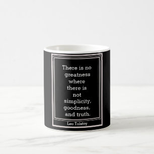 "Leo Tolstoy quote = mug