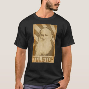Leo Tolstoy Retro Propaganda 1 T-Shirt