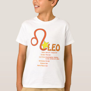 Leo Traits Kids T-Shirt