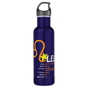 Leo Traits Water Bottle