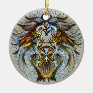 Leo Venice Ceramic Ornament
