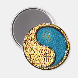 Leo & Water Horse Magnet