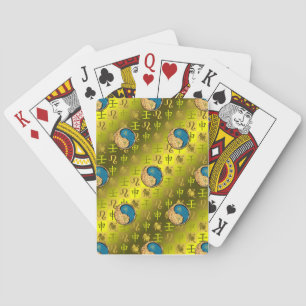 Leo & Water Monkey Playing Cards