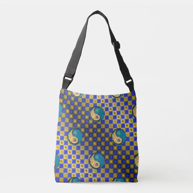 Leo & Water Ox Crossbody Bag (Front)