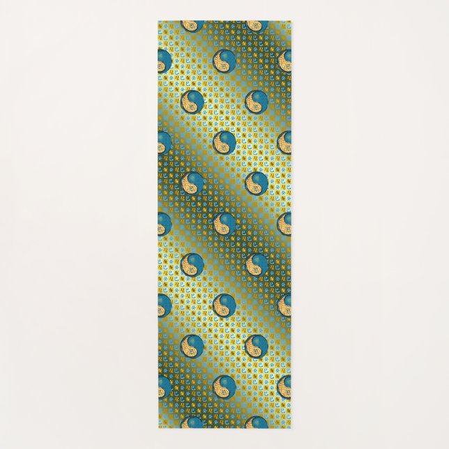 Leo & Water Snake Yoga Mat (Front)