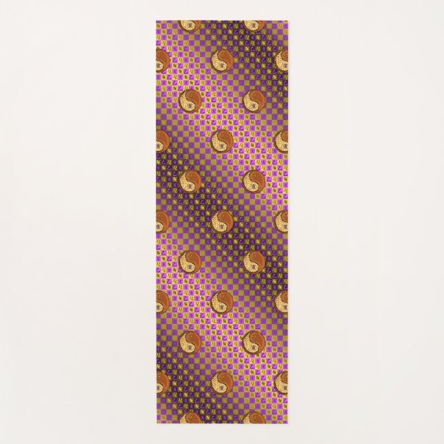 Leo & Wood Boar Yoga Mat (Front)