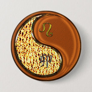 Leo & Wood Rabbit 3 Inch Round Button