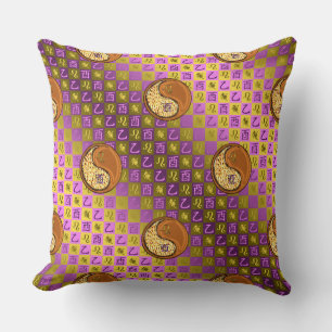 Leo & Wood Rooster Throw Pillow