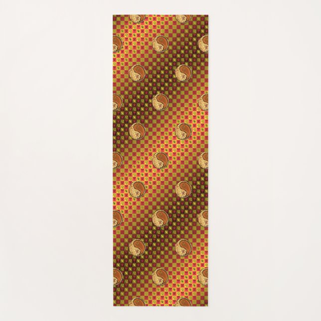 Leo & Wood Tiger Yoga Mat (Front)