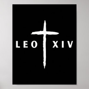 Leo Xiv New Pope  Poster