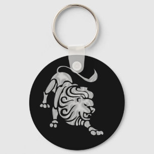 Leo Zodiac Astrology Keychain