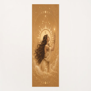 Leo Zodiac Celestial Yoga Mat