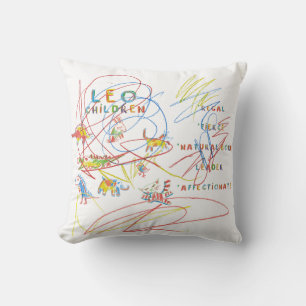 Leo Zodiac Coussin d'astrologie pour enfants