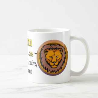 Leo Zodiac Fête des Mères Café Mug
