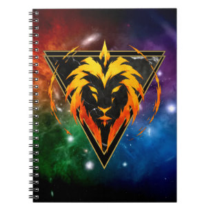 Leo Zodiac Gift Astrology Notebook