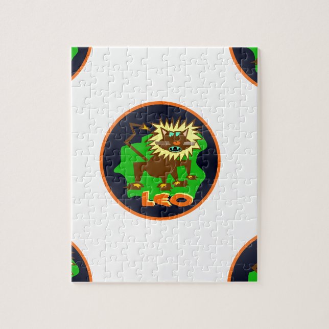 leo zodiac jigsaw puzzle (Vertical)