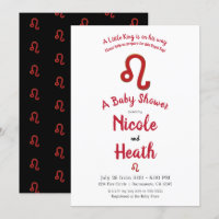 LEO Zodiac July August Astrology Baby Shower