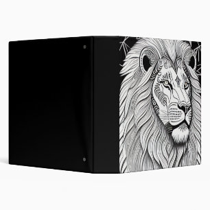 Leo Zodiac Sign - Astrological Lion Binder