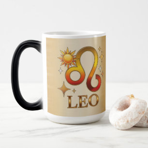 Leo Zodiac Sign Glyph Morphing Mug