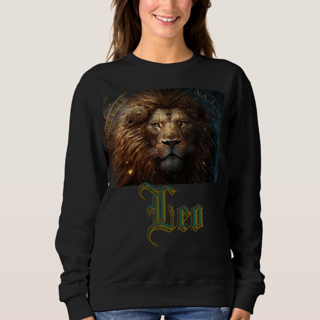 Leo Zodiac Sign Sweatshirt (Front)
