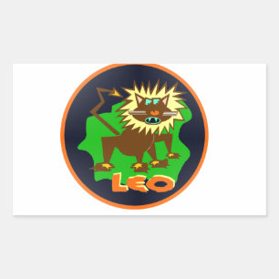 leo zodiac sticker