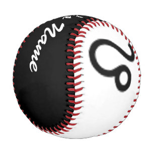 Leo Zodiac Symbol Standard by Kenneth Yoncich Baseball