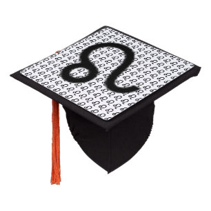 Leo Zodiac Symbol Standard by Kenneth Yoncich Graduation Cap Topper