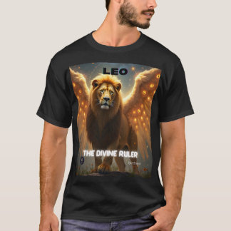 Leo Zodiac T‑Shirt – Astrology Graphic Tee 