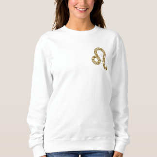 Leo Zodiac - Tribal Gold Sweatshirt