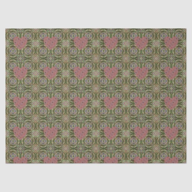 Leoch Forest Heart Tissue Paper (Front)