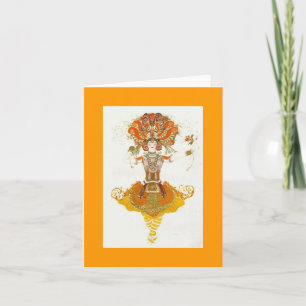 Leon Bakst Ballet Card