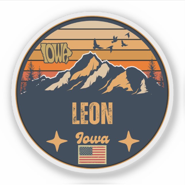 Leon, Iowa Ia, United States (Front)
