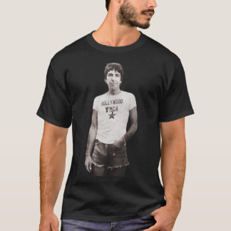 Leonard Cohen Casual Icon   T-Shirt
